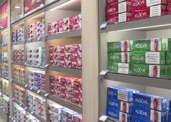 Establiment de venda de tabac.