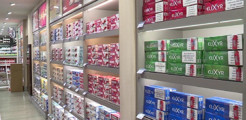 Establiment de venda de tabac.