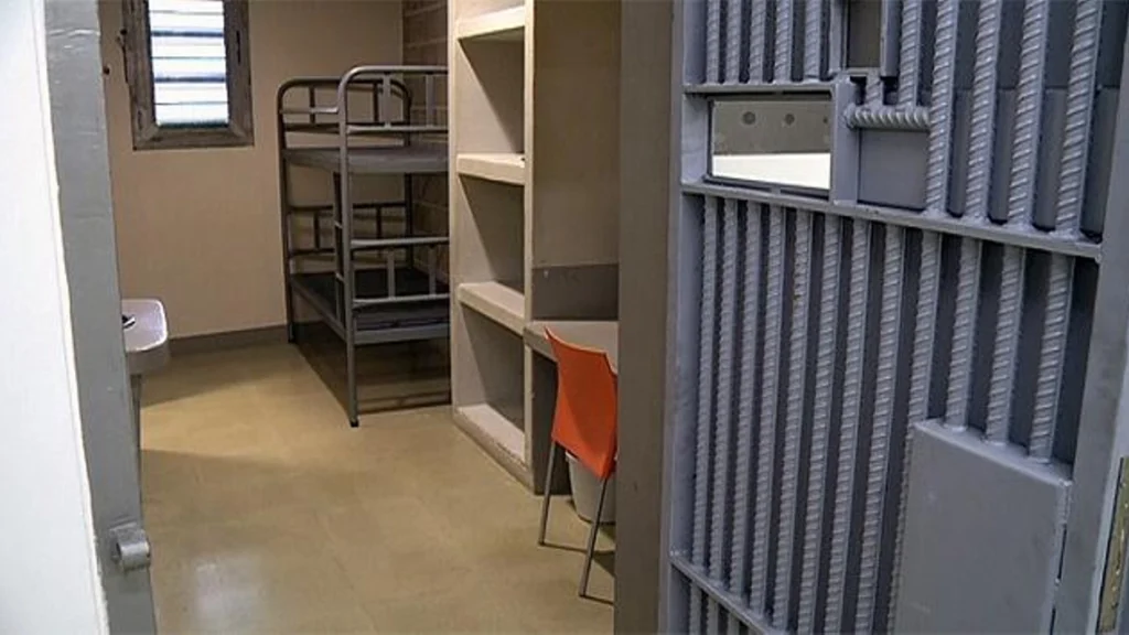 Una de les cel·les de la Comella.