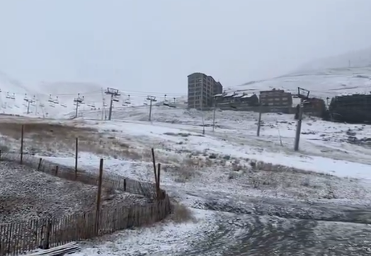 Neu al Pas de la Casa.