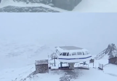 Ordino Arcalís després de la nevada.