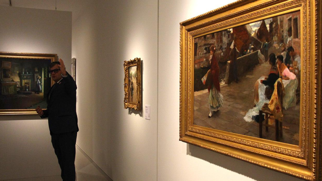 Una exposició del museu Carmen Thyssen Andorra.