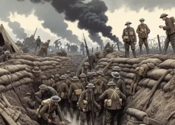 Imatge d'una trinxera. Foto: Google.