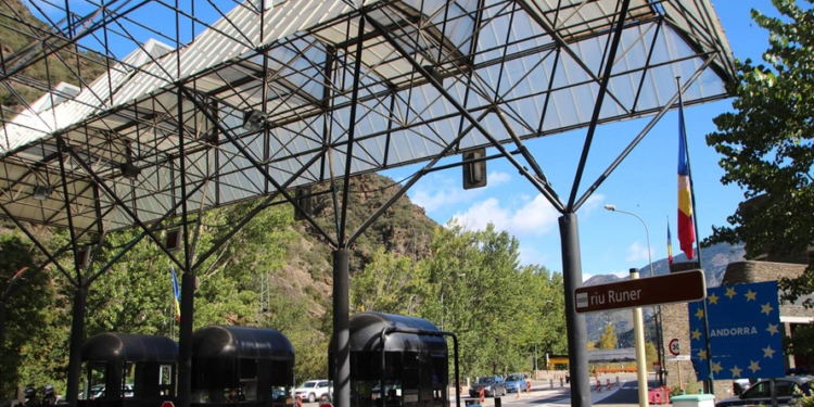 Frontera hispanoandorrana.