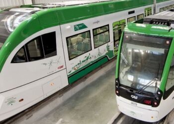 Imatge de dos model de 'tren-tramvia'. Foto: Actren.