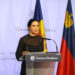 La ministra d'Exteriors de Liechtenstein Dominique Hasler. Foto: ANA.