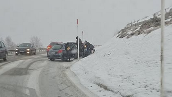 Un accident complica l’accés a Andorra des de França