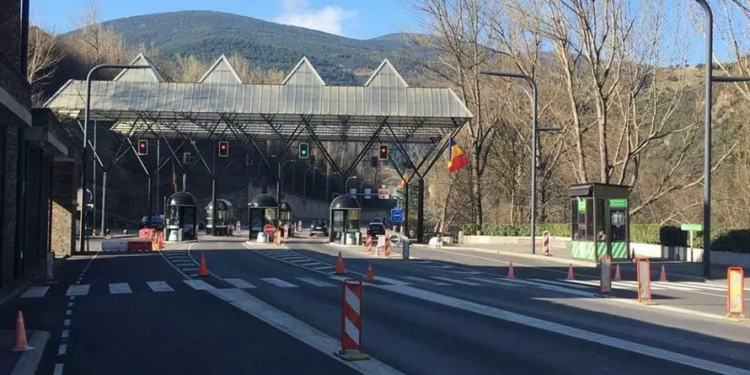 La frontera hispanoandorrana.