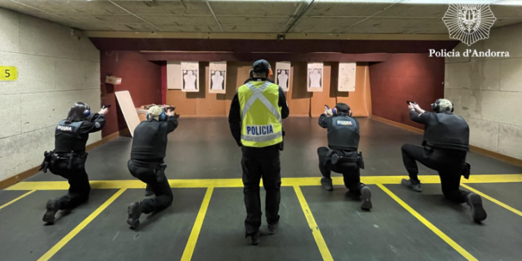 Imatge de les pràctiques a la formació.