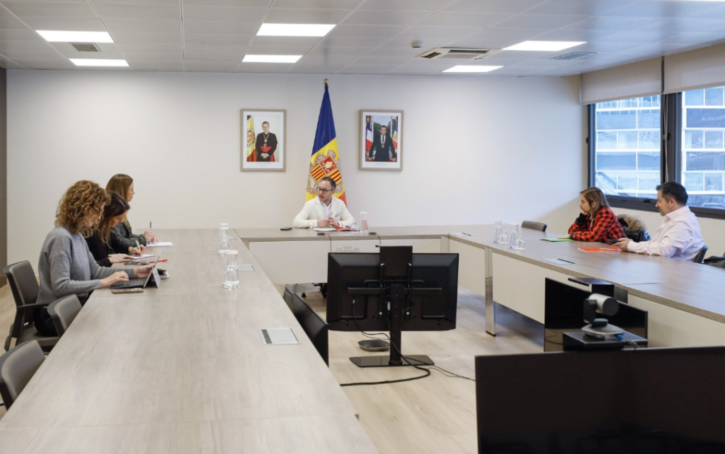 La reunió que va tenir lloc aquest dijous entre el Govern i el Copsia.