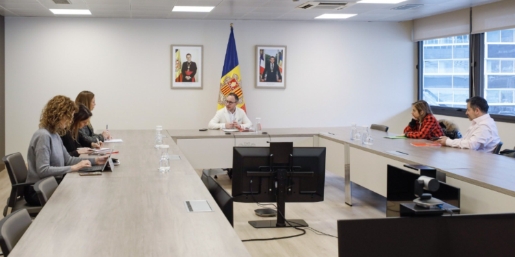 La reunió que va tenir lloc aquest dijous entre el Govern i el Copsia.