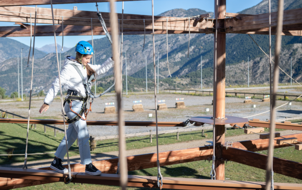 Una de les activitats que ofereix Naturland.