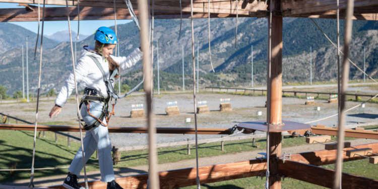 Una de les activitats que ofereix Naturland.