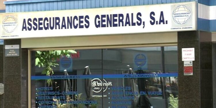 Antigues oficines d'Assegurances Generals. Foto: ATV.