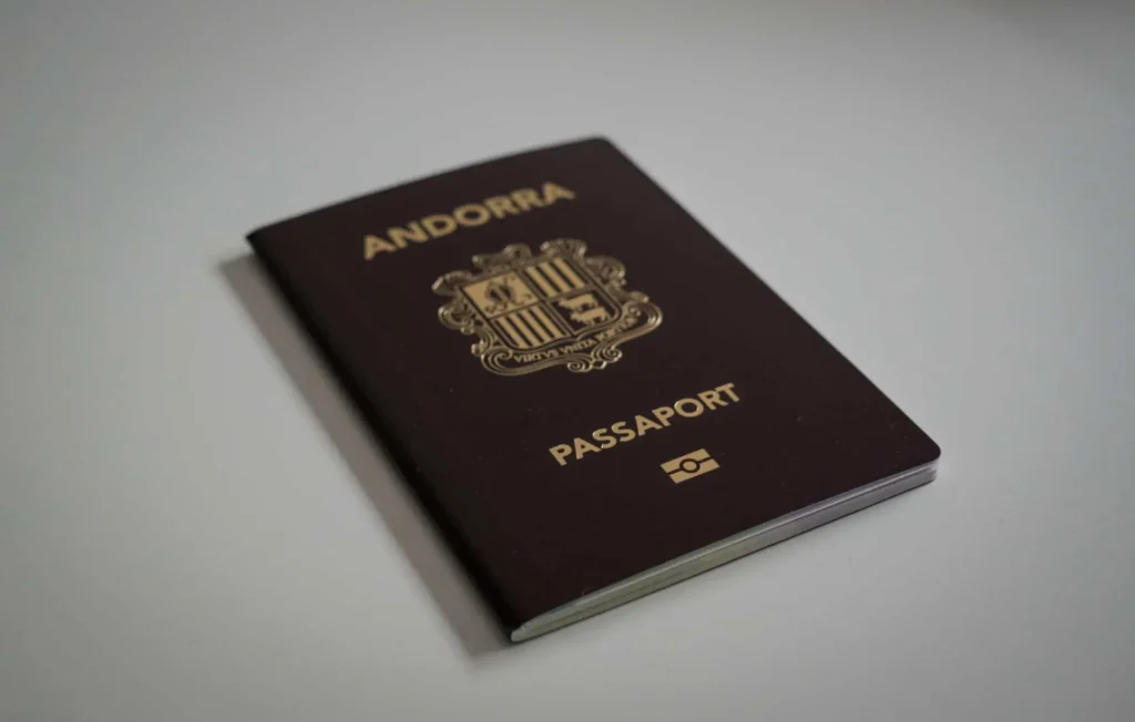 Passaport andorrà.