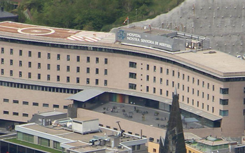 Una ferida a un accident a Sant Julià amb tres vehicles implicats