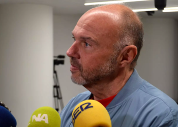 El secretari general de l'USdA, Gabriel Ubach.