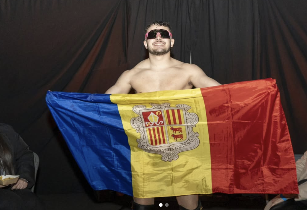 Martí Ubach 'El Sonrisas de Andorra'. Foto: Instagram M:U.