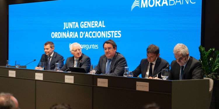 Junta General Ordinària d'Accionistes de MoraBanc.