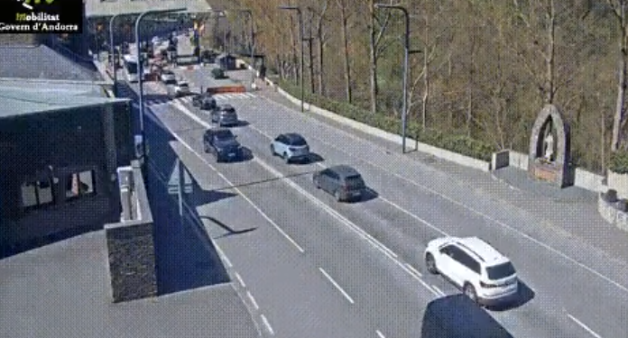 Retencions a la carretera entre Andorra i la Seu
