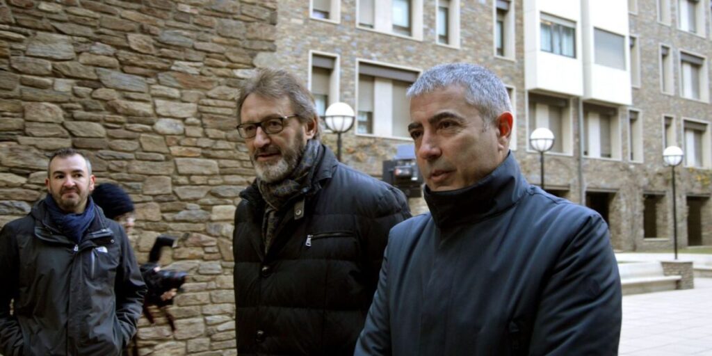 Higini Cierco i Joan Pau Miquel. Foto: Arxiu.