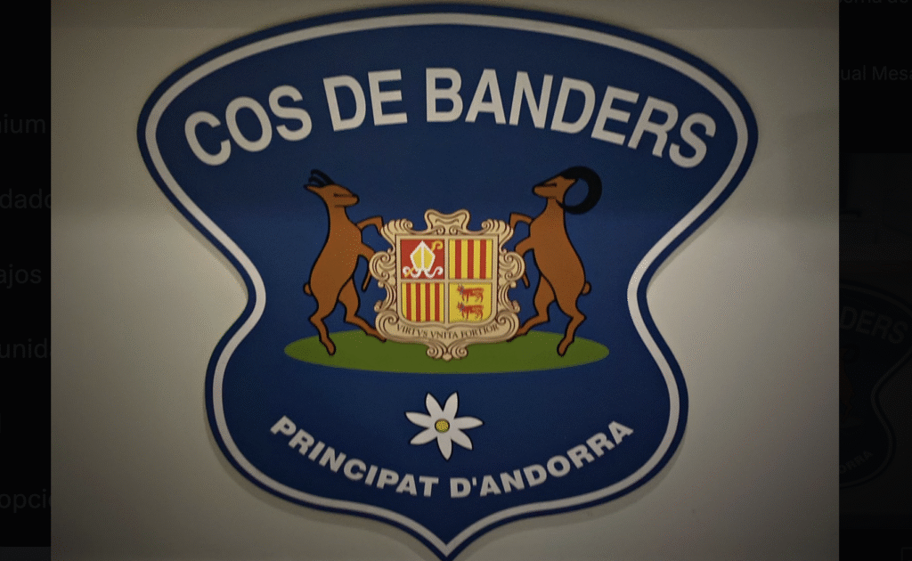 Escut del cos de banders. Foto: Banders.