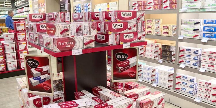 Venda de tabac. Foto: Google.