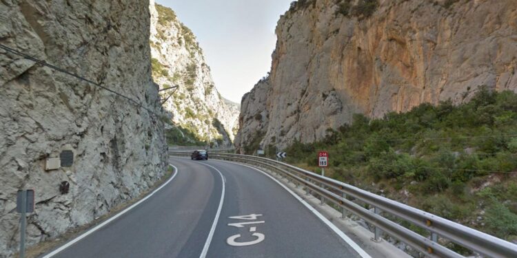 Retencions d’un quilòmetre a la C-14 a Fígols i Alinyà