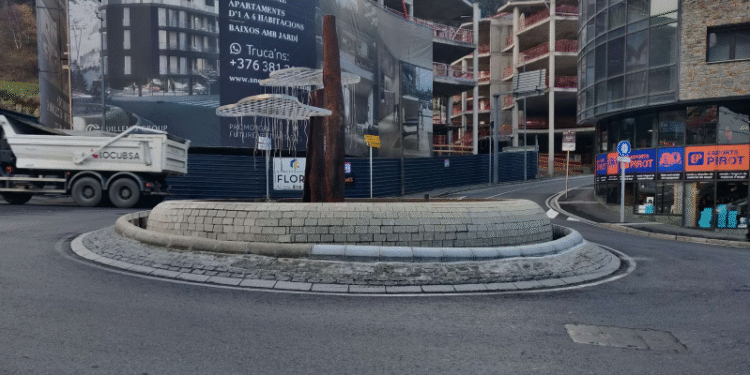 Rotonda dels Cortals. Foto: ANA.