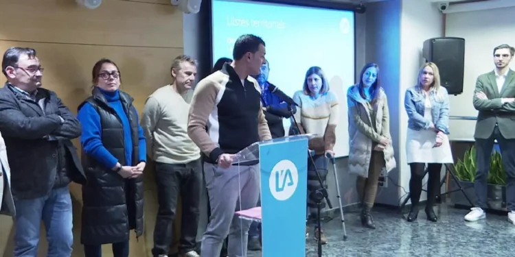 Roda de premsa dels Liberals després de les eleccions del 2023. Foto: ANA.