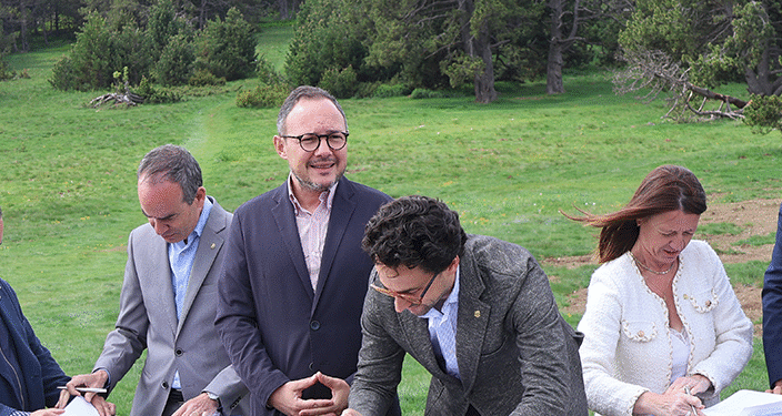 Govern, Ordino i Canillo impulsen el parc natural més gran del país amb 74 hectàrees de protecció