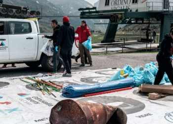 Gairebé 1,3 tones d’escombraries recollides en les estacions d’esquí d’Andorra