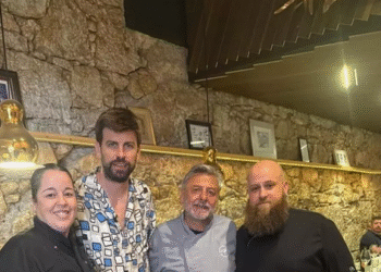 La celebració de Gerard Piqué per l’ascens de l’FC Andorra a la Liga Hypermotion