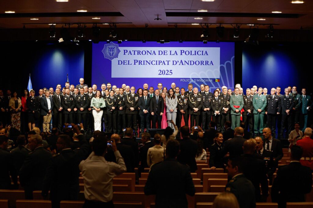 Celebració de la Patrona de la Policia. Foto: Policia.