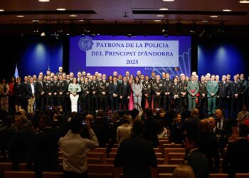 Celebració de la Patrona de la Policia. Foto: Policia.