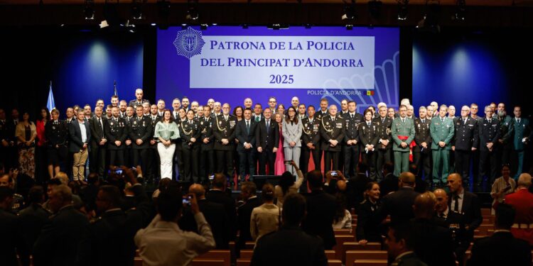 Celebració de la Patrona de la Policia. Foto: Policia.