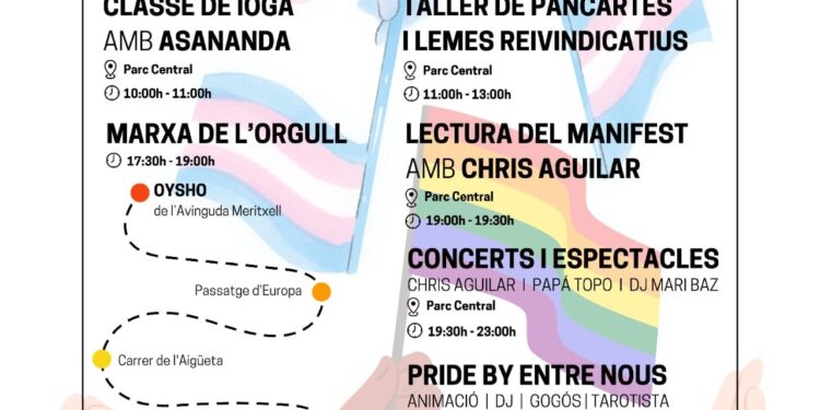 (vídeo) Tret de sortida a la jornada de l’Orgull LGTBIQ+ amb desfilada a Andorra la Vella