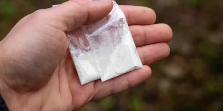 Dues bossetes amb cocaïna. Foto: Google.