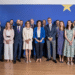 L'acte de signatura dels acords amb onze institucions financeres del Programa de Garanties del Compartiment d'Estat InvestEU sota el FRA gestionat pel FEI celebrat el dijous 12 de juny a Madrid.