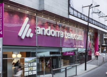 L'oficina comercial d'Andorra Telecom.