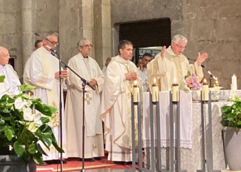 Missa de comiat a Vives com a Copríncep