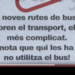 Imatge del cartell contra els canvis. Foto: ATV.