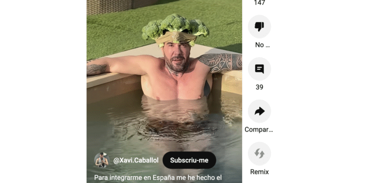 Imatge del vídeo de Ferrariman. Foto: Youtube.