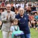 Espot i Mossèn Ramon en la concessió de l'Orde de Carlemany. Foto: Demòcrates.