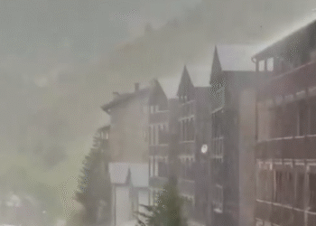 Pluja a Andorra.