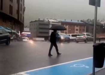 Tempesta al Pas de la Casa.