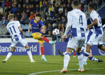 Un partit de l'FC Andorra.