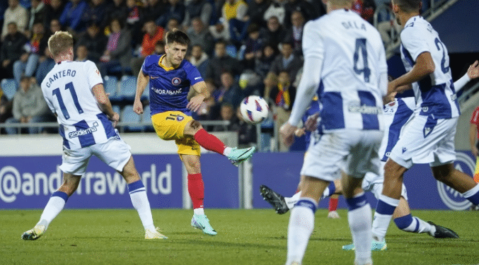Un partit de l'FC Andorra.