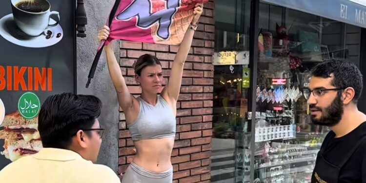 (vídeo) “Mou-te una mica, amb aquest cos, treu tet***… Així està bé”