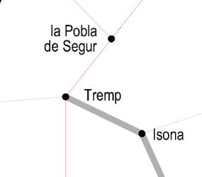 Moren dos conductors en un xoc frontal a Tremp
